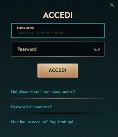 Dolly Casino Italia login